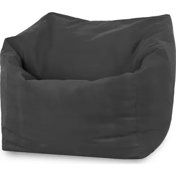 Křeslo Plyšové křeslo k sezení AMALFI XXL HNĚDÉ