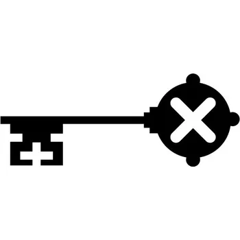 Samolepící dekorace Samolepka na stěnu klíč od brány