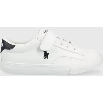 Chlapecké tenisky Dětské sneakers boty Polo Ralph Lauren bílá barva RF104104.27.34 00X, EUR 32