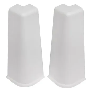 Podlahová lišta Vnější roh Cezar PVC 0 x 40, délka 1 cm, bílý