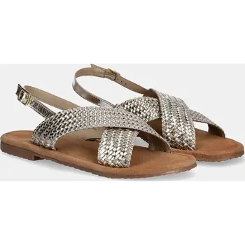 Dámské sandále Kožené sandály Answear.LAB DE6243 zlatá 10Y, EUR 36