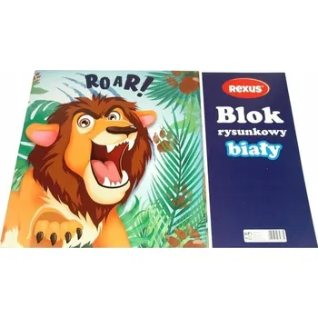 Sešit BLOK NA KRESLENÍ BÍLÝ A3/20 LISTŮ REXUS BENIAMIN