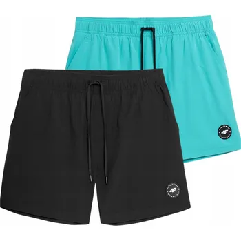 Pánské kraťasy 4F pánské koupací šortky Boardshorty 2P--SS-4FWSS24UBDSM123 velikost L