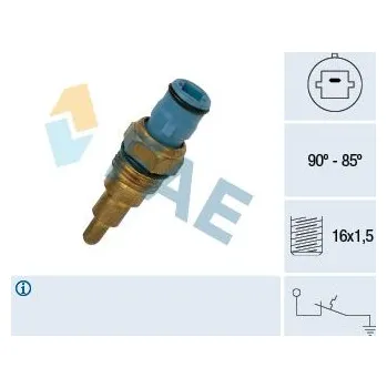 Ventilátor topení a klimatizace Teplotní spínač, větrák chladiče FAE 37660