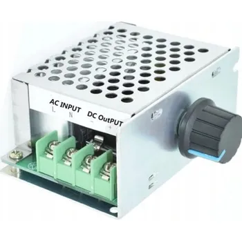 Měnič napětí REGULÁTOR NAPĚTÍ A OTÁČEK 20A 230V AC na 0, 110-210V DC