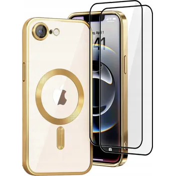 Pouzdro na mobilní telefon Zadní Kryt Tech-protect pro Apple iPhone 16e zlatý