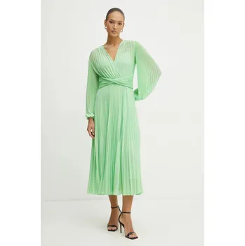 Dámské šaty Šaty Twinset zelená barva, maxi, 251TP2330 70X, vel. 36