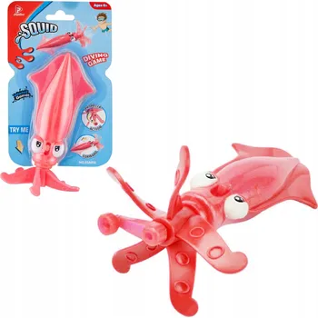 Hračka pro nejmenší NAKRUTITELNÁ CHOBOTNICE HRAČKA DO VODY BAZÉN VANA POTÁPĚNÍ PRO DĚTI