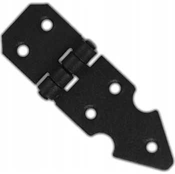 pant STAVEBNÍ ZÁVĚS 25x75 OKRASNÝ LAKOVANÝ PRÁŠKOVĚ ČERNÝ