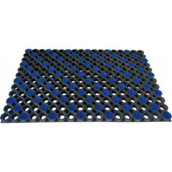 Rohožka Gumová rohožka před dveře, hotová, 75 x 50 cm