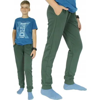 IKA Dětské tepláky 116 olivové