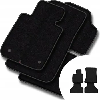 autokoberec Velurové autokoberce Motos 4 ks