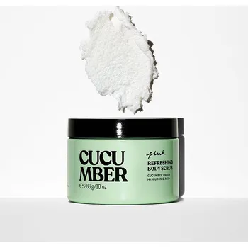 Tělový peeling Victoria's Secret PINK tělový peeling s okurkou OKURKA 283g