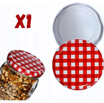 Víčko na zavařovací sklenici Krytka víka šroubovací víčko víčko víko 82 mm 1 ks VZOR K PZH