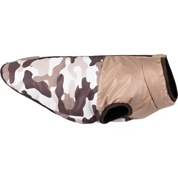 Obleček pro psa Bunda pro psy QUEENS béžová různé velikosti Rozměr: Rozměr 50 cm - kokršpaněl