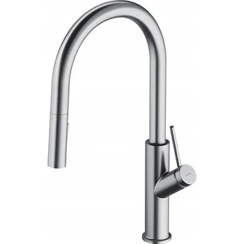 Vodovodní baterie Stojánková kuchyňská baterie Omnires Bend stříbrná