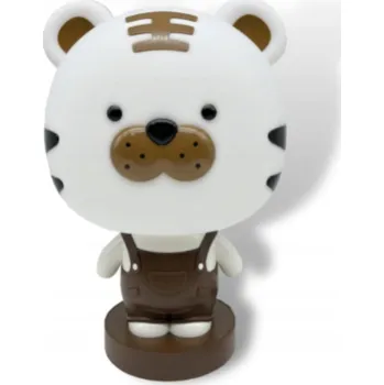 Lampička Stolní lampa Lampex Dětské lampy bílá, hnědá 2 W