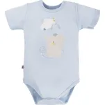 Eevi Body krátký rukáv Mellow MODRÉ - 86