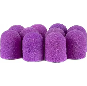 Brusný papír 10x Brusný návlek 7mm Samočisticí Nástavec Podo Fialový Zrnitost 150