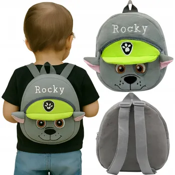 Dětský batoh BATOH DO MATEŘSKÉ ŠKOLY, DĚTSKÝ PLYŠOVÝ Tlapková patrola ROCKY