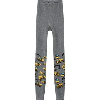 Chlapecké kamaše Wolf P2418 tmavě šedé (chlapecké punčochové legíny)