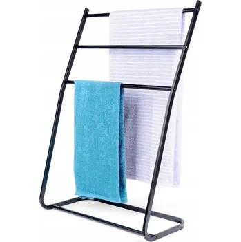Držák na ručník Volně stojící hrazda Artemis černá