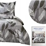 Povlečení 160x200 3 dílů bavlněný satén AIDA komplet 2x povlak na polštář