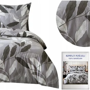 Povlečení Povlečení 160x200 3 dílů bavlněný satén AIDA komplet 2x povlak na polštář