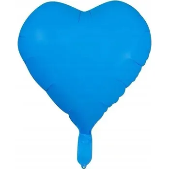 Balónek Fóliový balónek srdce modré 45 cm 18 palců Narozeniny dekorace oslava výročí