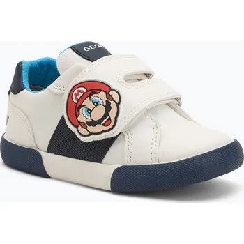 Dětská móda Dětské boty Geox Gisli bílá/navy/orange