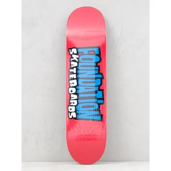 Skateboard Foundation From The 90s (red) 8.0