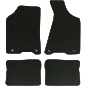 autokoberec Kobercové rohože Edecor velurové 4 ks