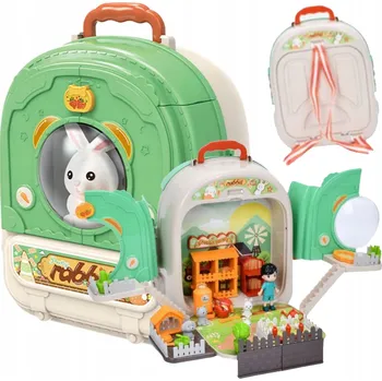 Městský batoh Králík v Batohu Zelená Zahrádka Králíček V Zahrádce Batoh 3 v 1