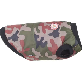 Obleček pro psa Bunda pro psy BROOKLYN khaki různé velikosti Rozměr: Rozměr 29 cm - jorkšírský teriér