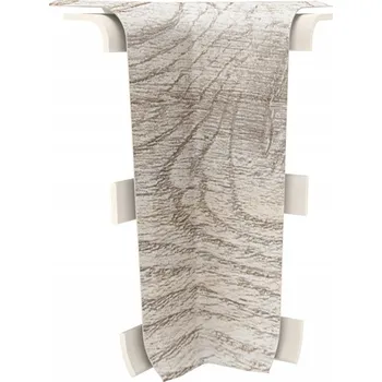 Vnitřní roh Vilo PVC 5,5 x 3, délka 10 cm, dub