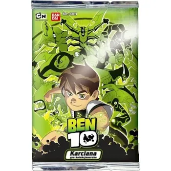 Desková hra BEN 10 SBĚRATELSKÁ KARETNÍ HRA BANDAI - DOPLŇKOVÝ BALÍČEK - BOOSTER