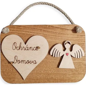 Dekorace z Řečice Cedulka ochránce domova
