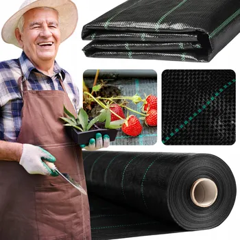 Mulčovací textilie Mulčovací textilie (proti plevelu) černá 110 x 5000 cm 70 g/m2