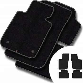 autokoberec Velurové autokoberce Motos 4 ks