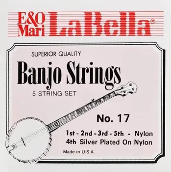 Struna pro kytaru a smyčcový nástroj LaBella Acoustic Folk L-17, Struny na klasické/minstrel banjo