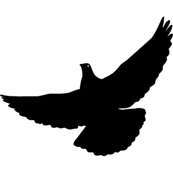 Samolepící dekorace Samolepka na stěnu na zeď s holubicí za letu