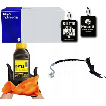 Brzdová hadice BRZDOVÁ HADICE PRUŽNÁ PŘEDNÍ PRAVÁ CHRYSLER #Petrolhead Pro+ Kit15