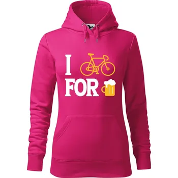 Pánská mikina Dámská mikina For beer Velikost (žena): M, Vyberte barvu: Purpurová