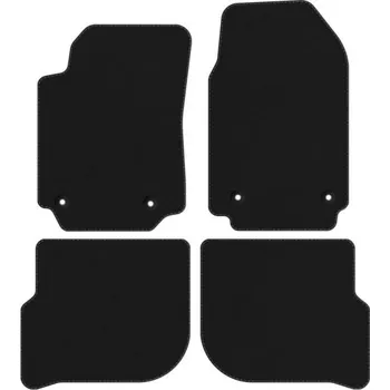 autokoberec Kobercové rohože Edecor velurové 4 ks