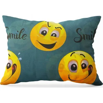 Polštář Top textil Povlak na polštář Smile 70x90 cm
