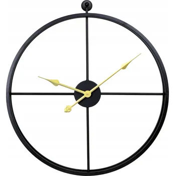 Hodiny Nástěnné hodiny Gockowiak černé, zlaté 56 cm