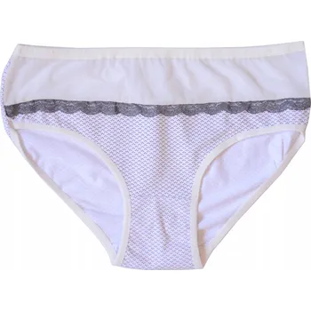 Dámské oblečení KALHOTKY krajkové velké TURECKO XL DOVE XL BAVLNA