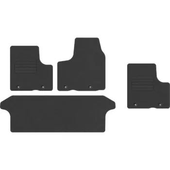 autokoberec Koberce Edecor velurové 4 ks