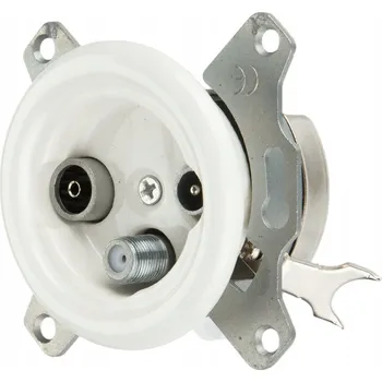 Elektrická zásuvka Anténní zásuvka nástěnná Ledigo bílá