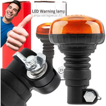 Maják Výstražná lampa MAJÁK 18LED na trn 12/24V